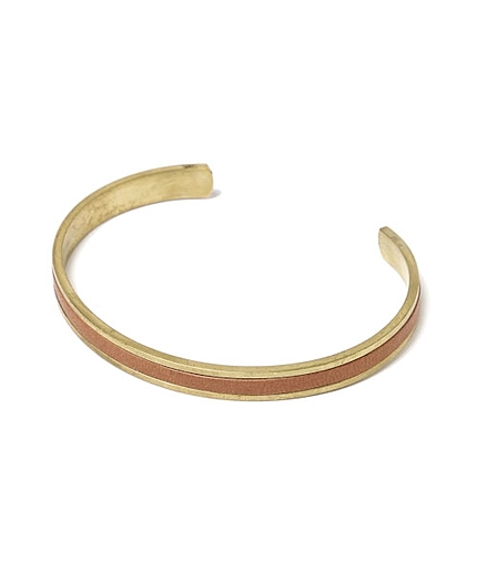 レザー6mmバングル