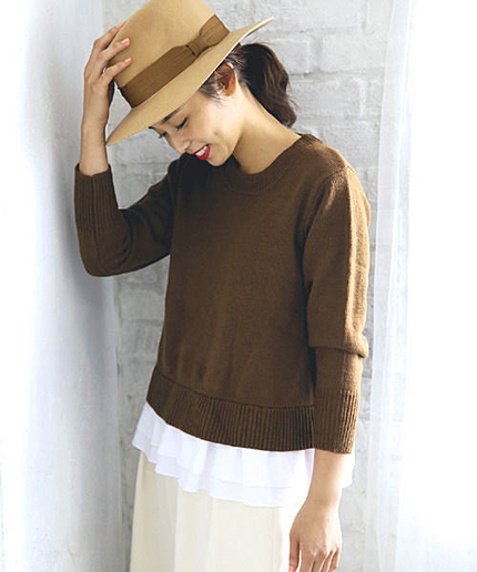 ★WEB限定アイテム★７ＧＡＷスソキリカエプルオーバー