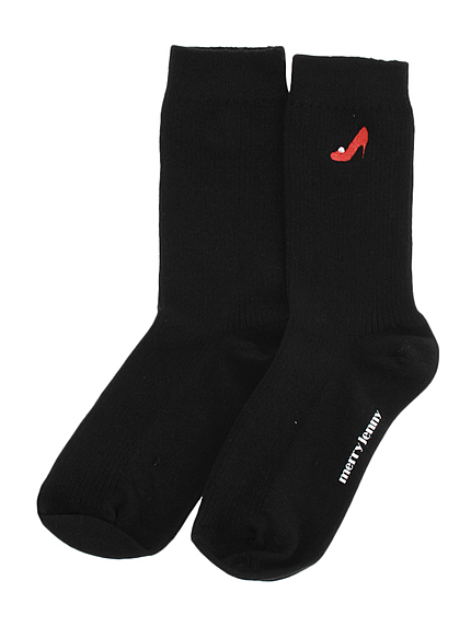 パールハイヒールソックス