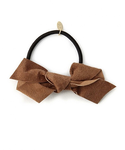 CF スウェードリボンポニー