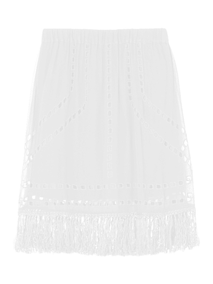 フリンジコンビスカート