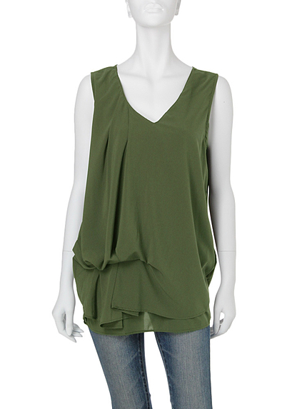 アシメデザインチュニック