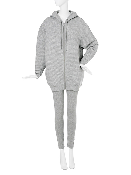 【PEACH JOHNコラボ】キルティングパーカPJ