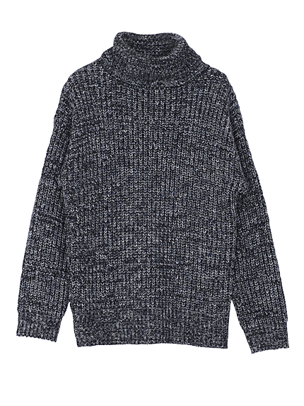 セットアップタートルニット