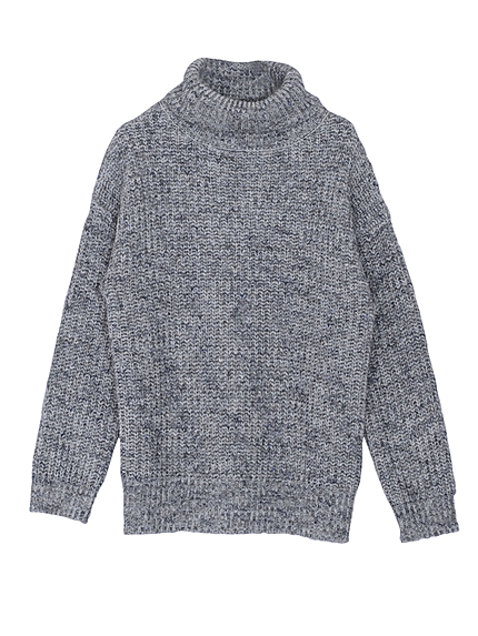 セットアップタートルニット