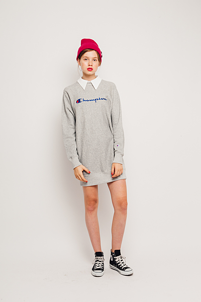 championコラボ襟付きスエット