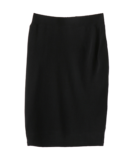 レーヨンニットミディスカート