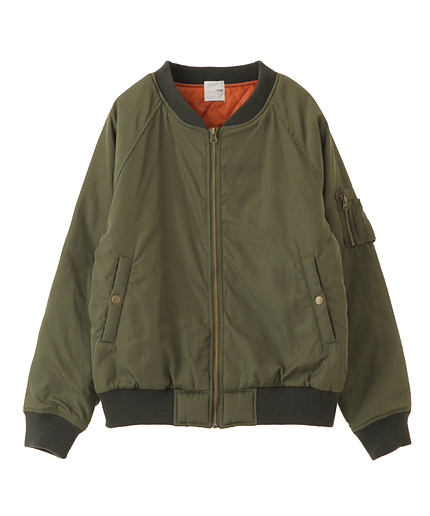 ベーシックMA-1ブルゾン