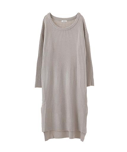 ロングリブニットOP