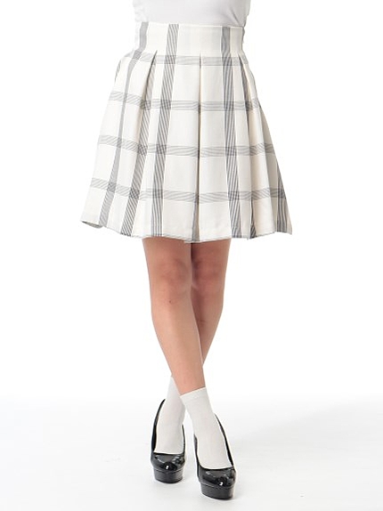 BIGチェックスカート