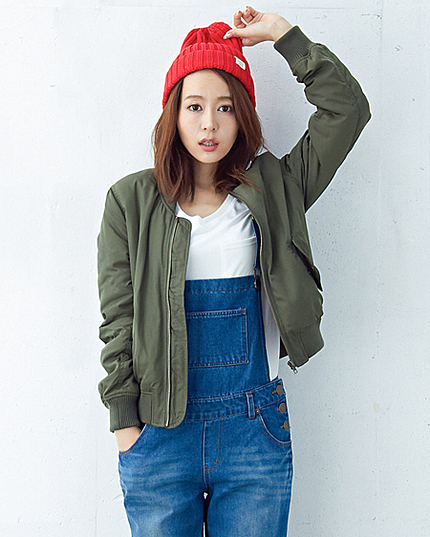 【non-no11月号新木優子さん着用】MA-1