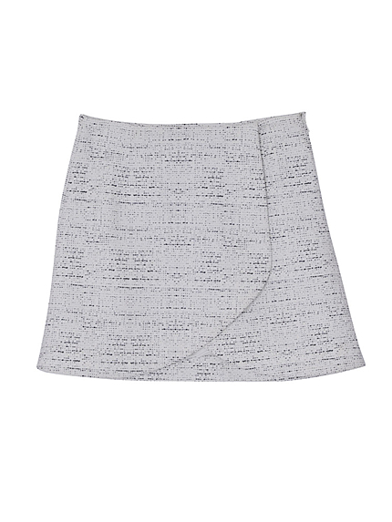 TWEED CUTラップミニスカート