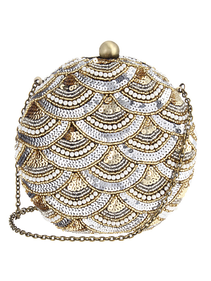 〈SANTI〉Many Pearl CLUTCH