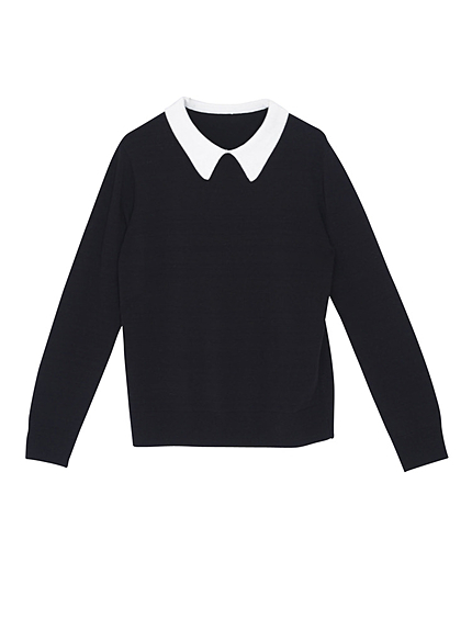 COLLAR ニットトップス