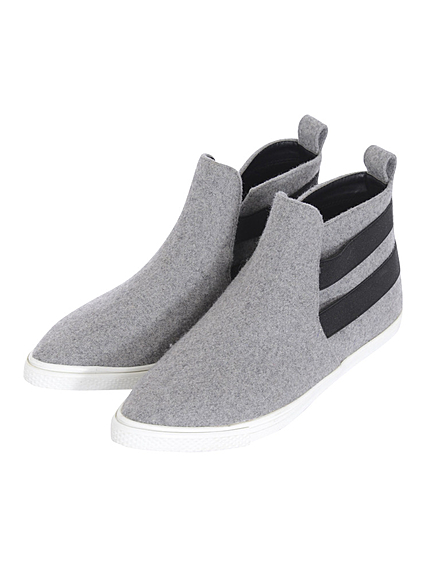 【SHOES】ハイカットスリッポン