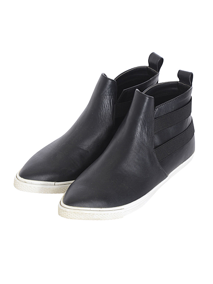 【SHOES】ハイカットスリッポン