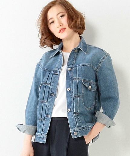 UAW C ブリーチ デニム ジャケット