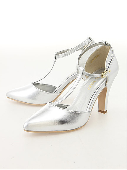 アンクルTストラプパンプス