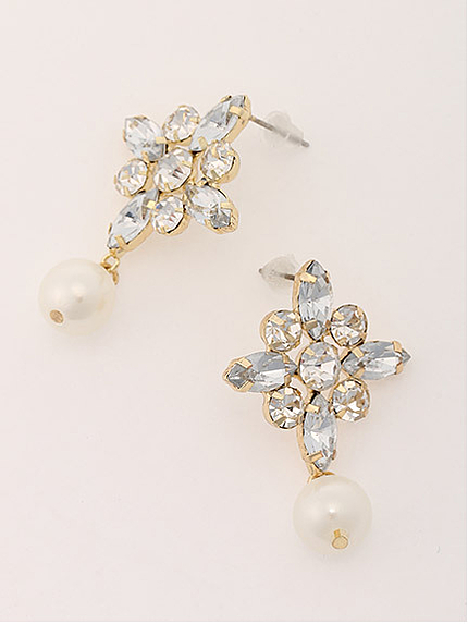 15.AW　カラービジューピアス