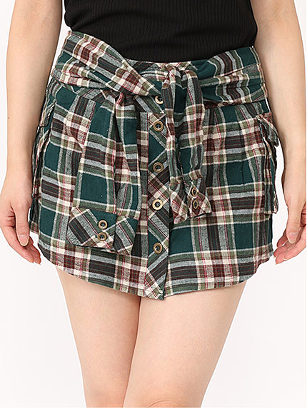 15.AW　腰巻風スカパン