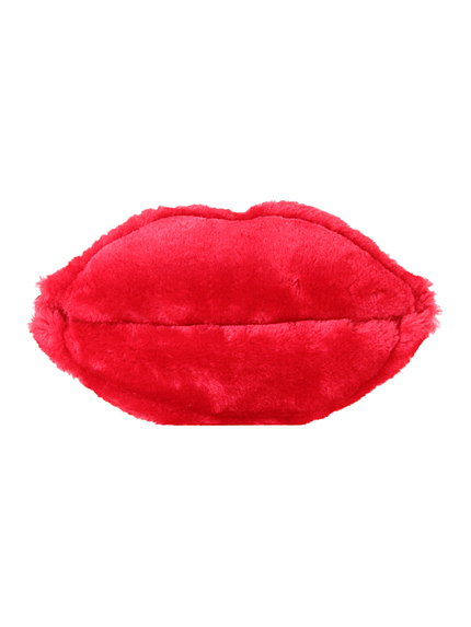 ファーモチーフポーチ