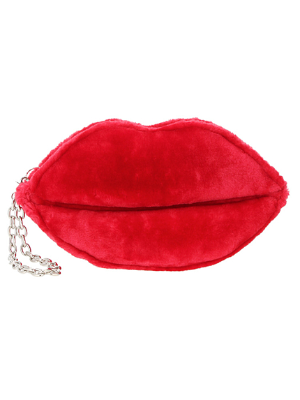 ファーモチーフクラッチ