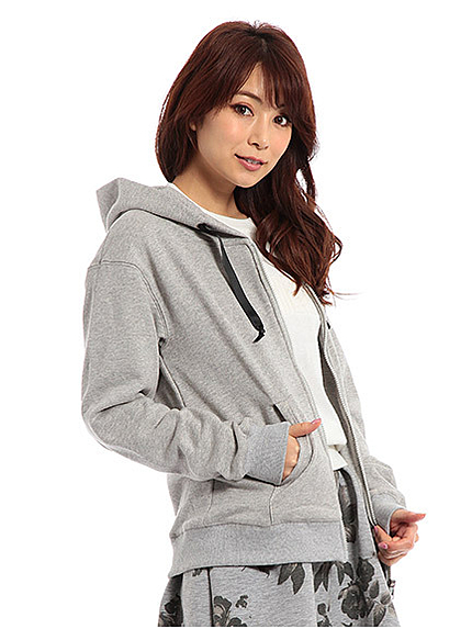 グログランスエットパーカー