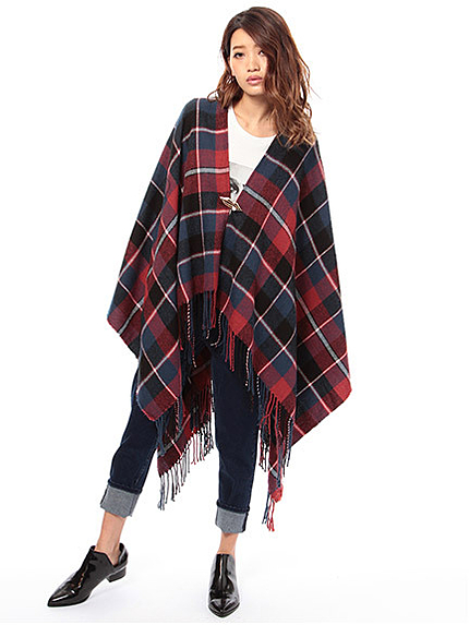 2WAYチェックストール