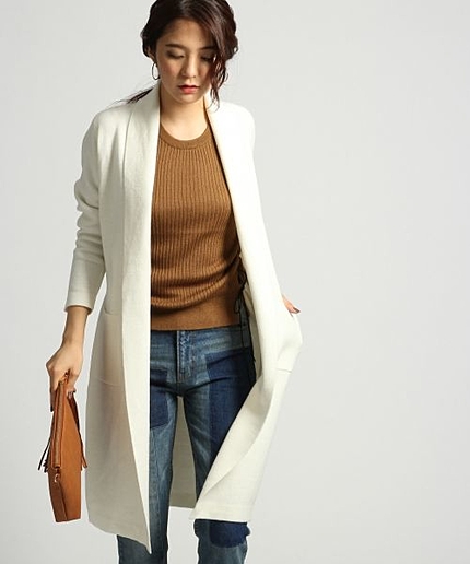 【注目のコーディガン】１２ＧＡポケガウンカーディガン