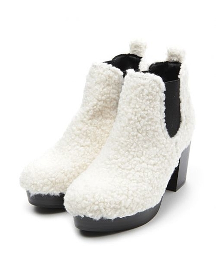 【ViVi11月号掲載】ヒールサイドゴアブーツ