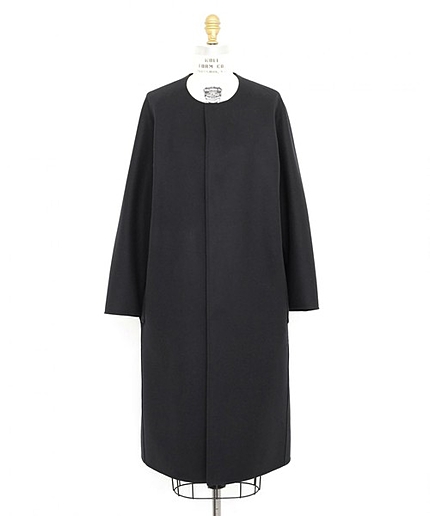 DRAWER サキソニー ノーカラーコート