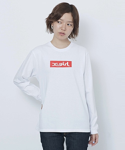 BOX LOGO L/S TEE