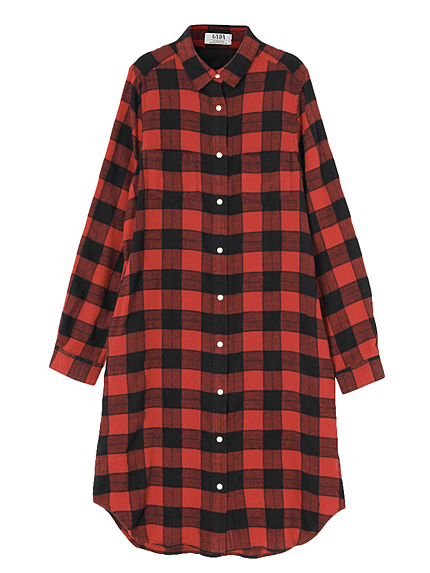 ｍａｘｉ　ｃｈｅｃｋ　シャツ