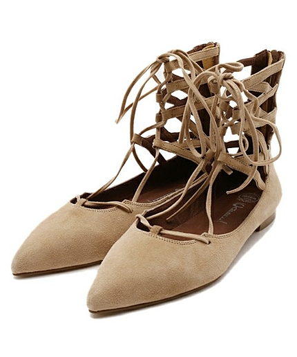 JEFFREY CAMPBELLレースアップフラット/BCJ/C LACE UP FLT