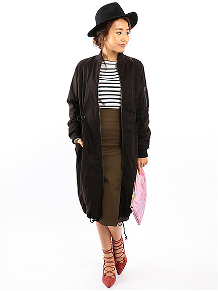 【LOVELIコラボ】ロングMA‐1