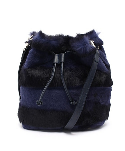 BY LE CAMP ファーバケットショルダー