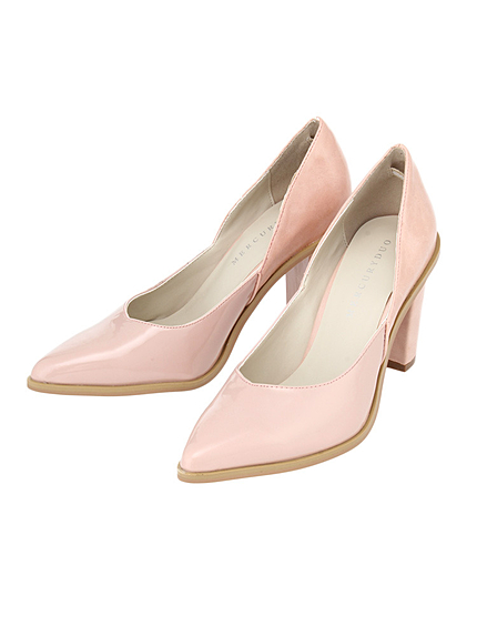 【GDS】 ポインテッドVカットパンプス