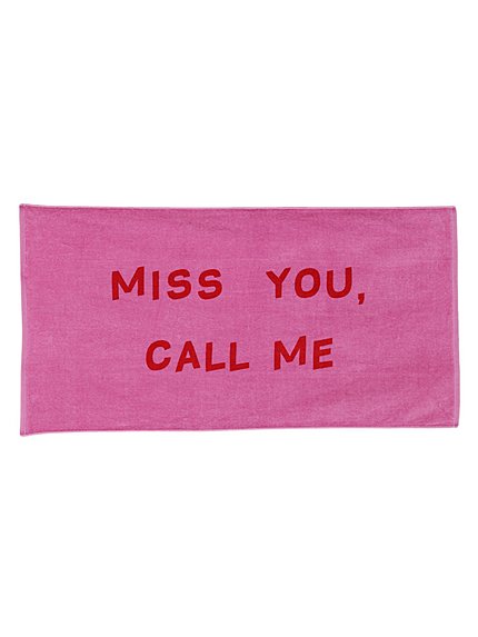 MISS YOU バスタオル