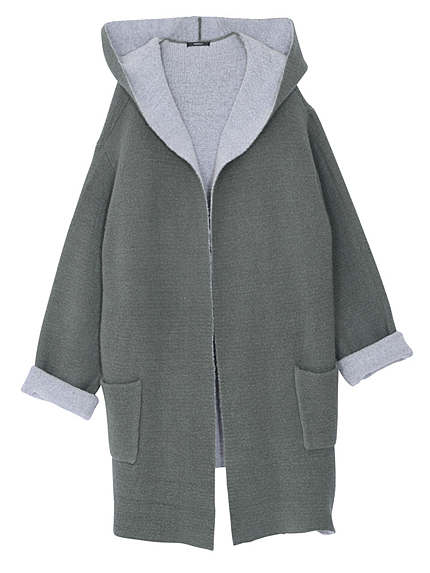 【CASUAL】Wフェイスコーディガン