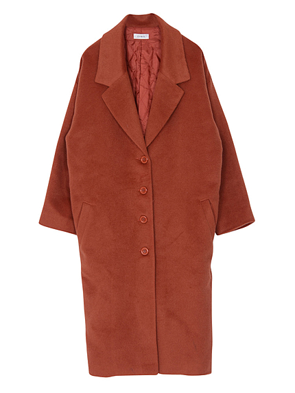 paddingチェスターコート