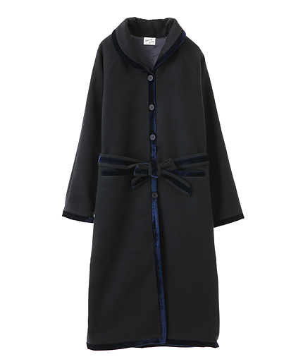 ベロア切替レディガウン