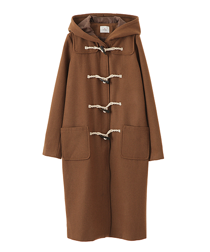 ロープロングダッフルコート