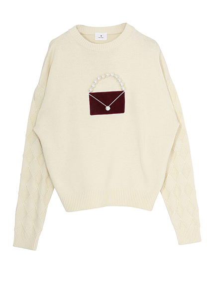 ハンドBAGニット