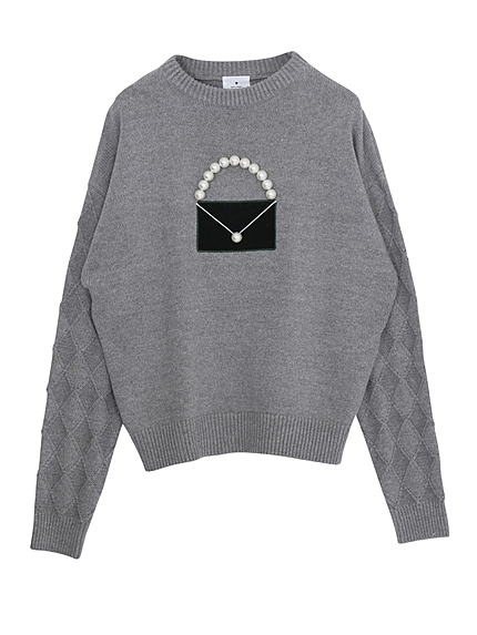 ハンドBAGニット