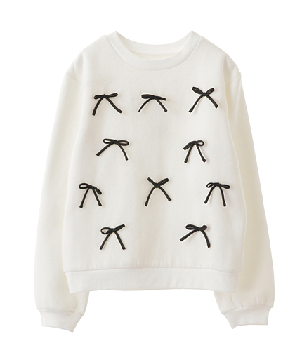 リボンリボンスウェット