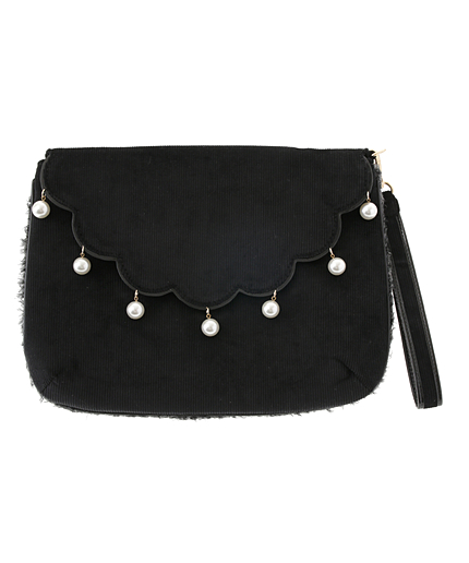 スカラップパールクラッチ