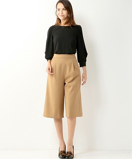 ★JOCPC Wクロス フレア パンツ / ガウチョ