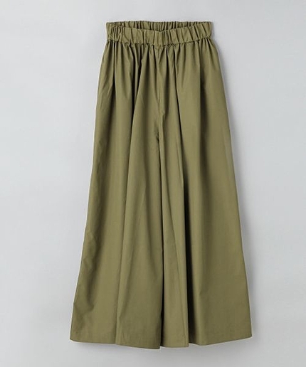 ギャザーワイドフレアパンツ