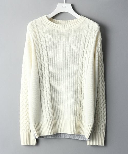 【LADIES】イゲージキリカエニットプルオーバー