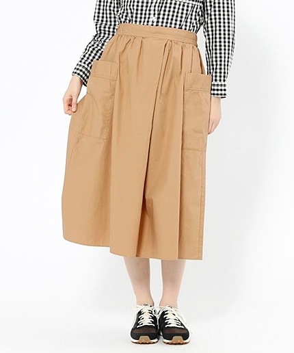 タイプライターギャザースカート